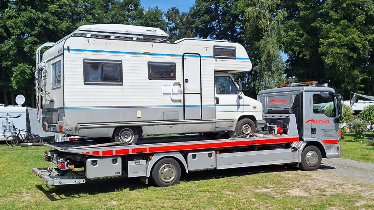 Abschleppdienst Wohnmobil